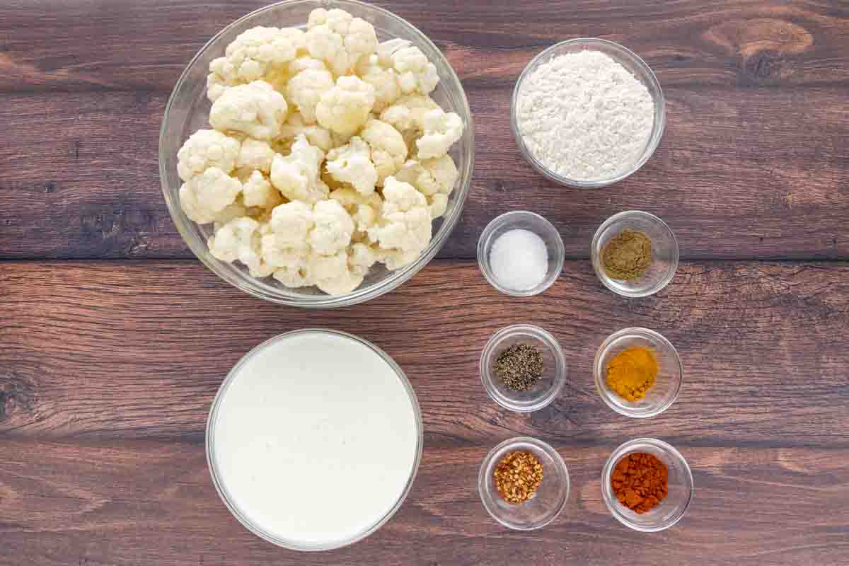 Ingredients to make recipe.