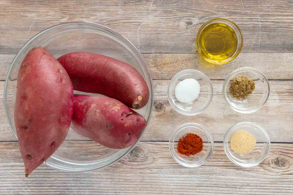 Ingredients to make recipe.