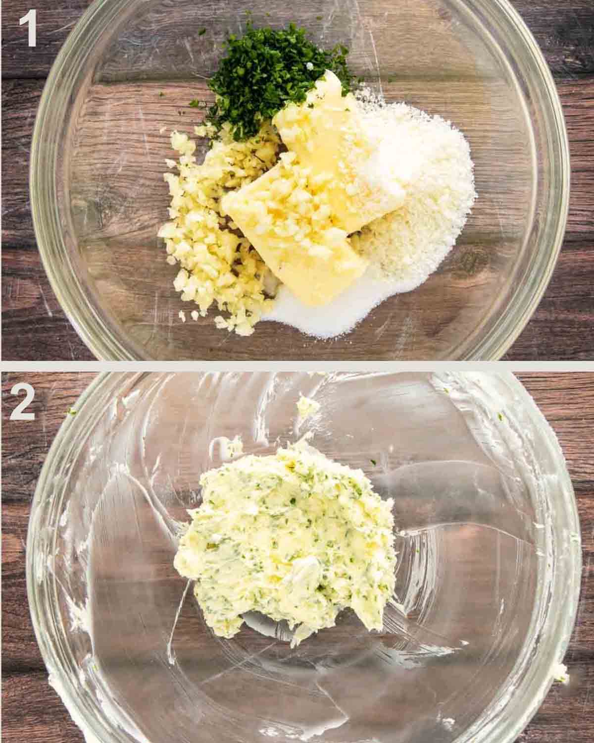 Garlic Bread Steps 1